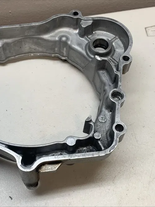 2008 YZ85 OEM Inner Clutch Cover With Water pump YZ 85 Clutch Case Cover DAMAGED