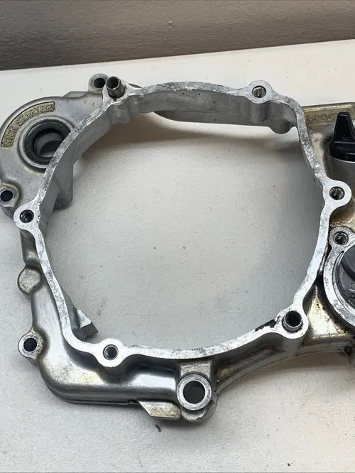 2008 YZ85 OEM Inner Clutch Cover With Water pump YZ 85 Clutch Case Cover DAMAGED