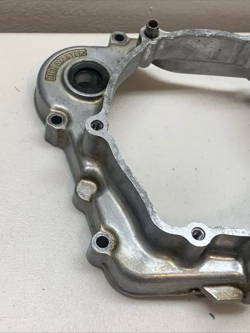 2008 YZ85 OEM Inner Clutch Cover With Water pump YZ 85 Clutch Case Cover DAMAGED