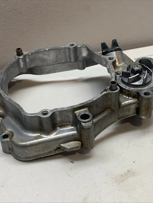 2008 YZ85 OEM Inner Clutch Cover With Water pump YZ 85 Clutch Case Cover DAMAGED
