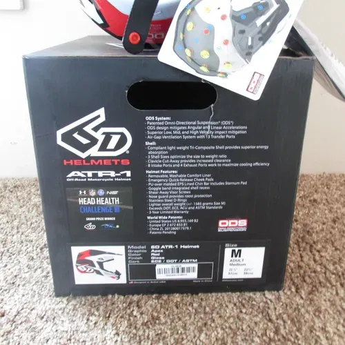 Brand NEW 6D Medium Helmet w Tags(Why pay $600 plus)