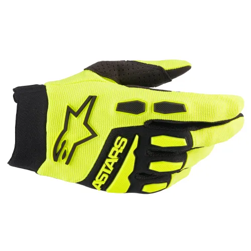 New Alpinestars Full Bore Gloves Yellow/Black