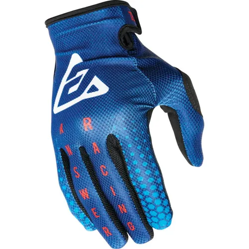 New Answer Racing AR1 Swish Glove Blue/Astana/Red MSRP$21.95