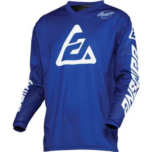 New Answer Racing Youth Arkon Bold Jersey reflex blue/white