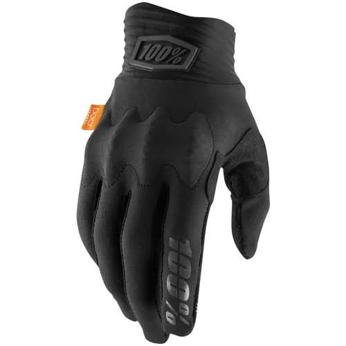 New 100% Cognito D30 gloves in black/charcoal size xl