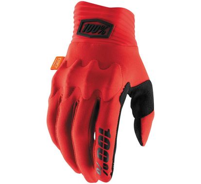 New 100% Cognito Glove in Red/Blk MSRP $39.50