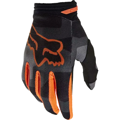 New Fox Racing 180 BNKR glove grey camo