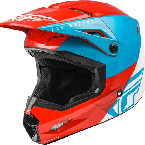 New Fly Racing Kinetc Straight Edge Helmet 73-8632 $129.99