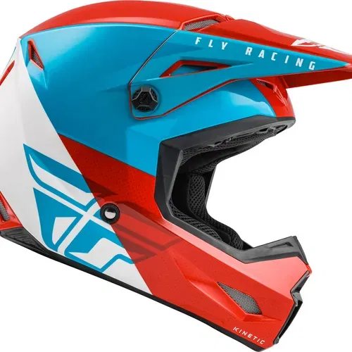 New Fly Racing Kinetc Straight Edge Helmet 73-8632 $129.99