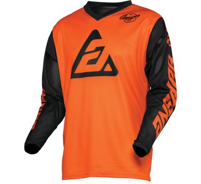 New Answer Racing Youth Arkon Jersey Org/blk