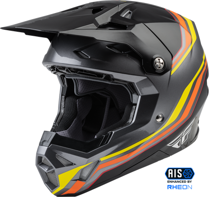New Fly Racing Formula S.E. Speeder Helmet Black/Yellow/Red 