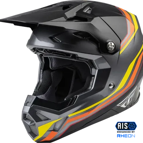 New Fly Racing Formula S.E. Speeder Helmet Black/Yellow/Red 