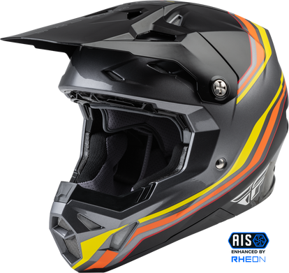New Fly Racing Formula S.E. Speeder Helmet Black/Yellow/Red 