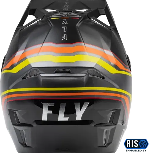 New Fly Racing Formula S.E. Speeder Helmet Black/Yellow/Red 