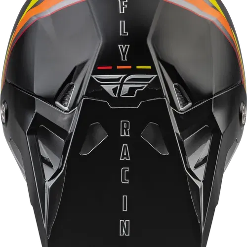 New Fly Racing Formula S.E. Speeder Helmet Black/Yellow/Red 