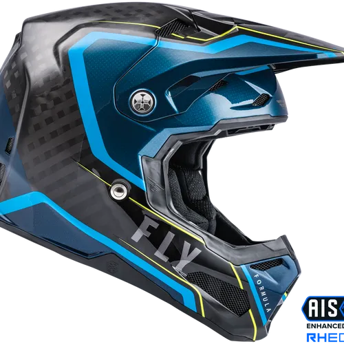 Fly Formula Carbon Axon Helmet Black Blue 73-4420 $689.95