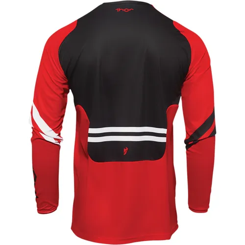 New Thor Pulse Jersey Red/White size large
