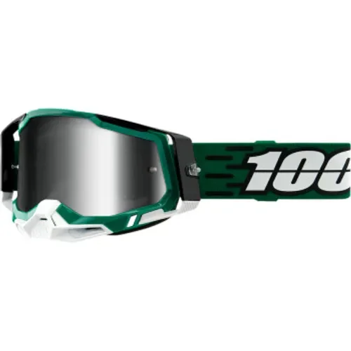 New 100% Racecraft 2 Goggles - Milori - Silver Mirror MSRP $75