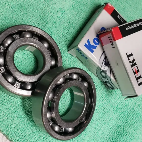  Complete Crankshaft Assembly w/ New Rod, Bearings & Pin