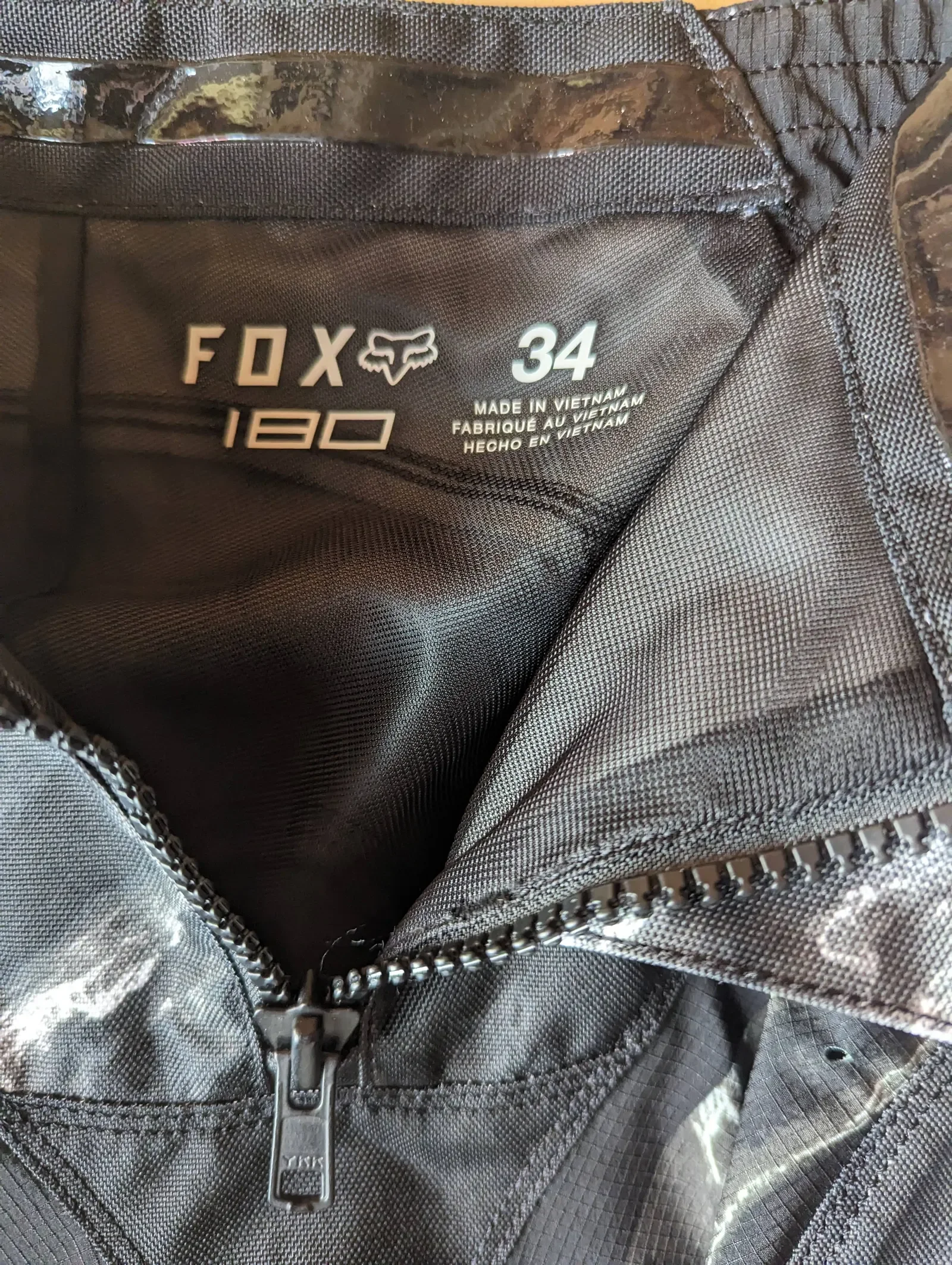Pants Fox Racing Flexair Ryaktr black and gray - Pilot equipment