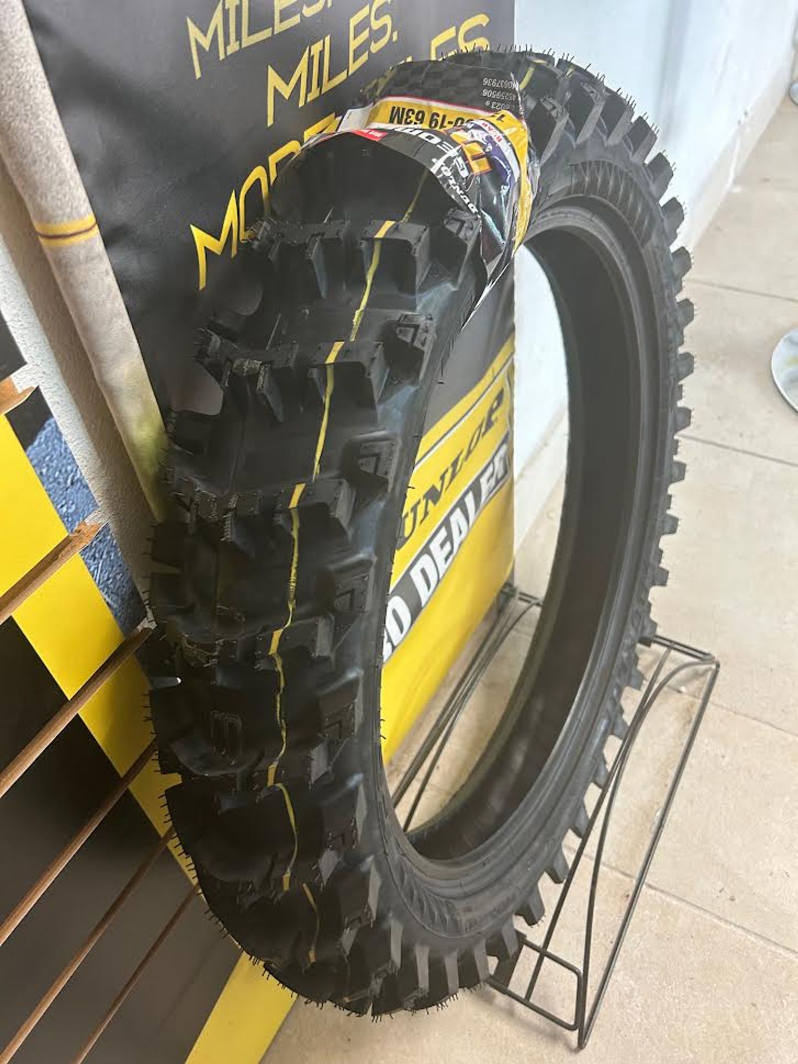 DUNLOP ダンロップ GEOMAX MX14【120/80-19 63M WT】 ジオ
