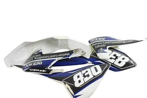 2022 HUSQVARNA TC65 OEM Plastic, Shrouds, Number Plates B4499