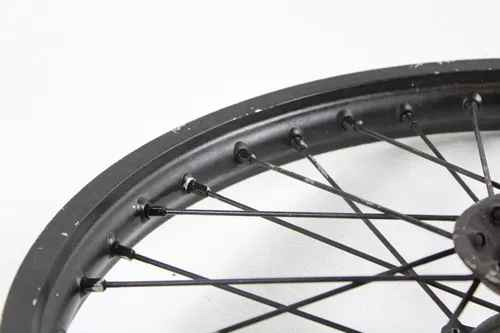 01-07 SUZUKI RM125 OEM FRONT WHEEL RIM HUB COMPLETE WHEEL B4499