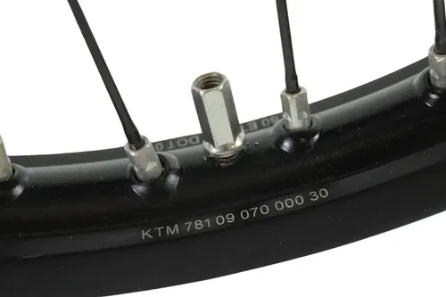 16-19 KTM 350 EXC F OEM FRONT WHEEL RIM HUB COMPLETE 21 X 1.60 B4503