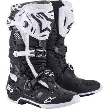 Tech 10 Boots - Black/White