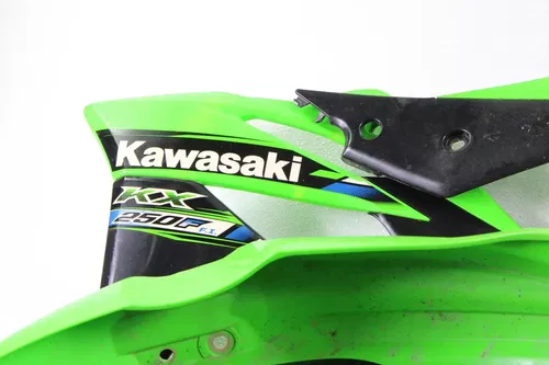 2013 KAWASAKI KX250F OEM PLASTICS BODY KIT FENDERS SHROUDS B4497