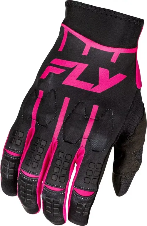 Fly Racing EVO DST Gloves Black/Pink 3XL 378-1113X