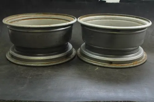 2007 Yamaha Grizzly 400 OEM 12x6 Front Rim Pair  B4472