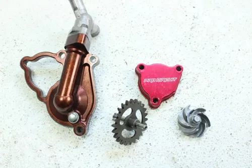 2018 Kawasaki Kx250f Pro Circuit Water Pump Cover  B4415