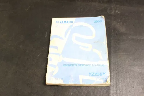2009 Yamaha Yz250Y YZ250 2-Stroke  Service Book Manual HR6323