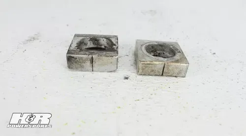 2005 Honda Crf 250X Rear Chain Adjustment Blocks OEM 05 CRF 205 X B4204