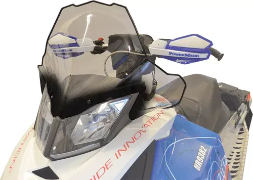 Powermadd Cobra Windshield Clear with Black Fade