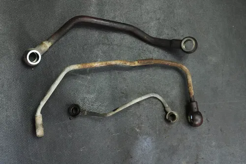 2004 Yamaha Grizzly 660 OEM Oil Delivery Pipes  B4462