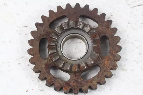 1986 Honda CR125 OEM Kickstarter Gear And Shaft  B4357