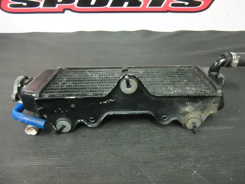 1998 Yamaha YZ400F Right Radiator, Fill Side, Fillside, Hose, 98 YZ 400 B3588