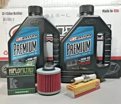 KLX110 Tune Up Service Kit NGK Spark Plug Performance Oil Change KLX 110 110L