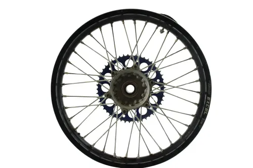 09-21 YAMAHA YZ250F OEM REAR BACK WHEEL RIM HUB COMPLETE WHEEL 19X2.15 B4500
