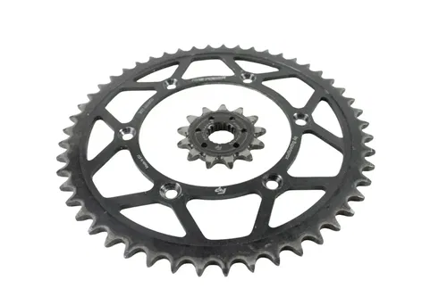 05-20 SUZUKI RMZ450 FIREPOWER FRONT REAR BACK SPROCKET COMBO STEEL B4509