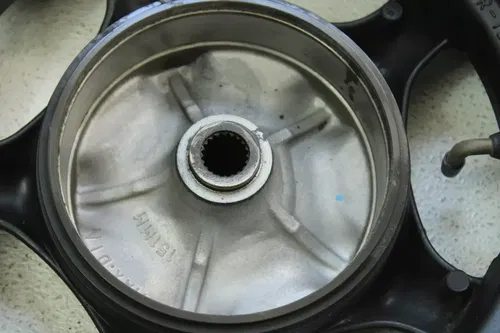 2009 Yamaha Zuma 125 Complete OEM 12X3.00 Rear Wheel  B4431