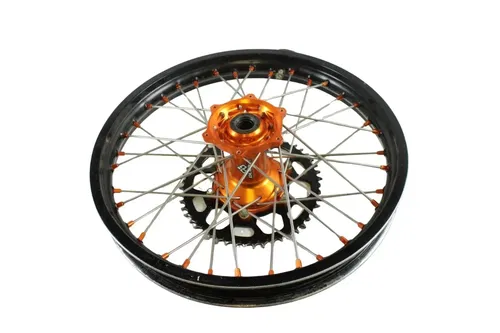 2017 KTM 450 REAR WHEEL HUB ORG TALON HUB DIRSTAR WHEEL COMPLETE 19x2.15 B4502