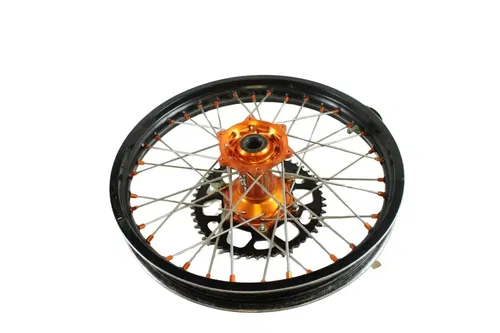 2017 KTM 450 REAR WHEEL HUB ORG TALON HUB DIRSTAR WHEEL COMPLETE 19x2.15 B4502