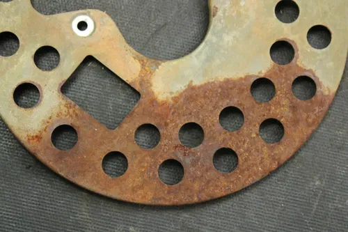 2001 Yamaha Raptor 660r OEM Front Right Rotor Guard  B4458