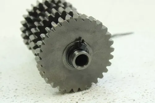 2018 Kawasaki Kx250f OEM TRansmission Output Shaft WITH Gears  B4415