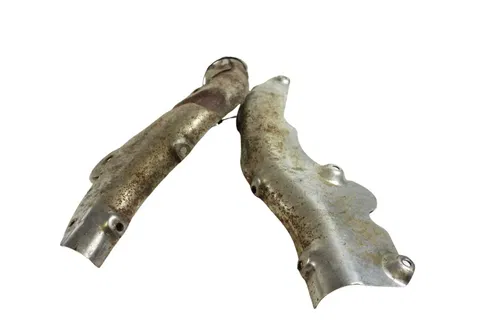 91-02 SUZUKI KING QUAD 300 OEM EXHAUST HEADER PIPE HEAT SHIELD GUARD COVER B4505