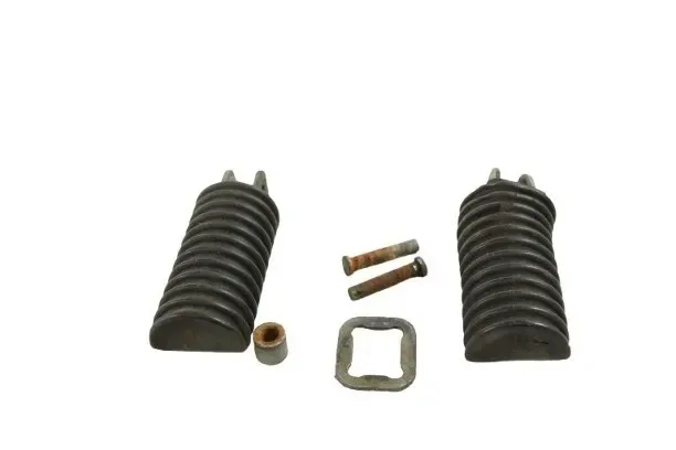 2002 BUELL BLAST 500 OEM REAR BACK PASSENGER FOOT PEG REST SET PAIR B4513