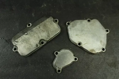 2003 Suzuki Rm250 OEM Cylinder Powervalve Cover  B4480